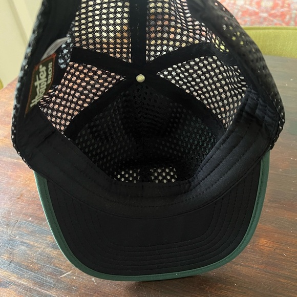 Howler Brothers Electric Stripe Tech Strapback Green Black Vented Breathable - Picture 4 of 6